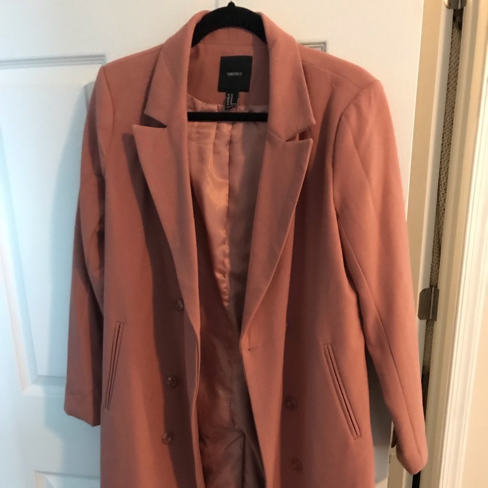 Long Pink Coat